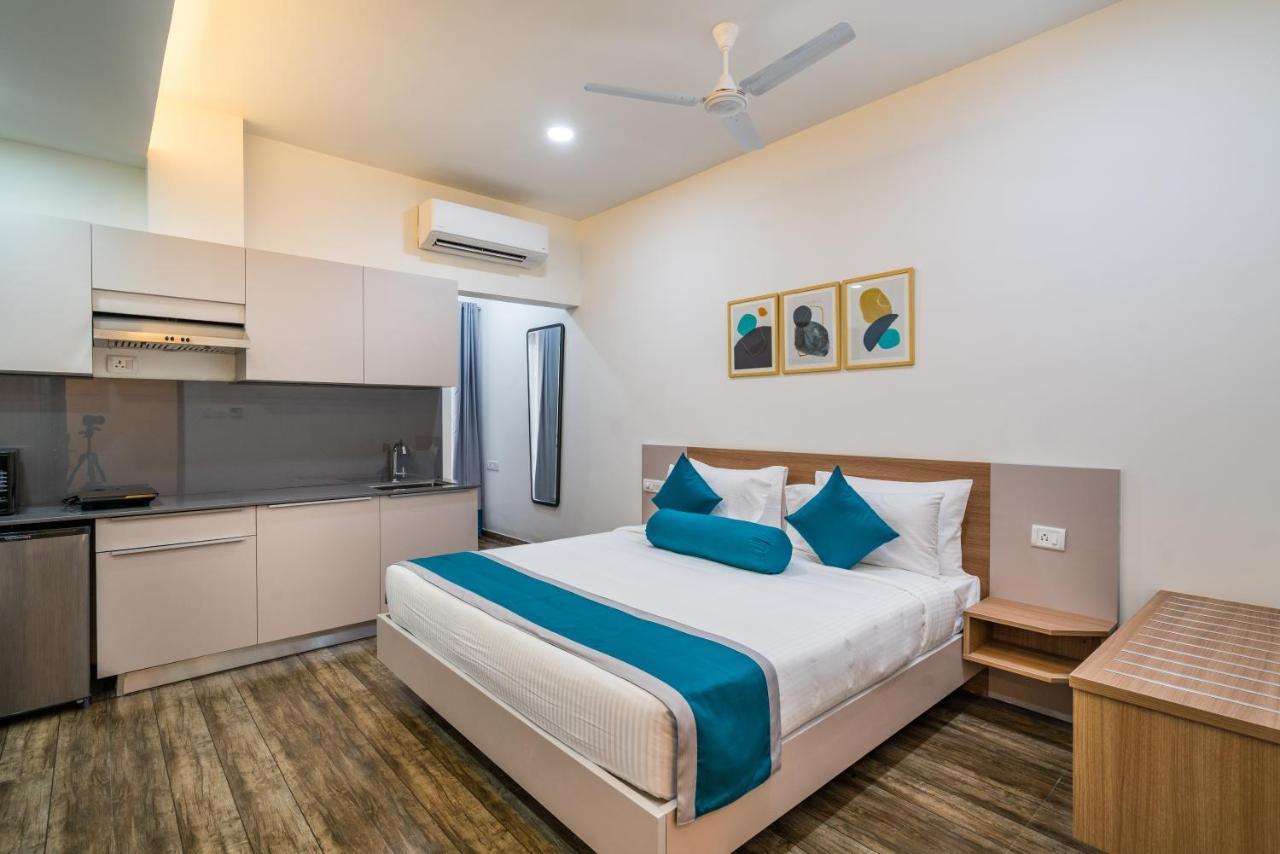 Skyla Studios & Suites - Hitech City Haydarabad Dış mekan fotoğraf